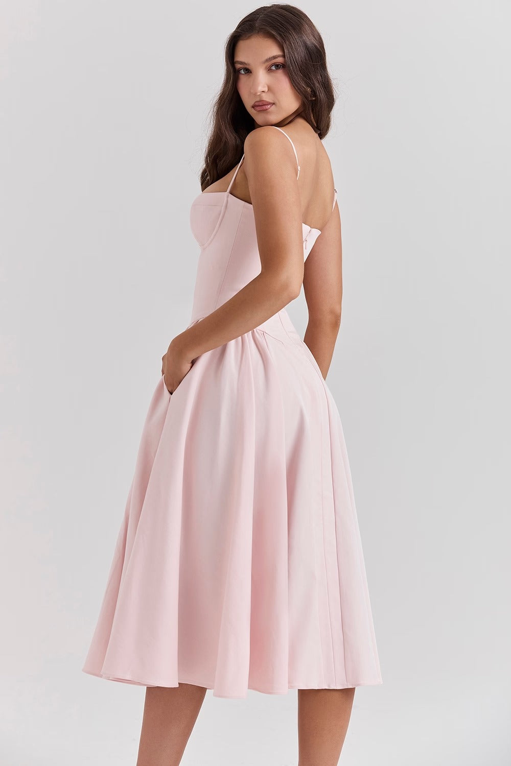 Vestido Midi Gathered Samaria - offer