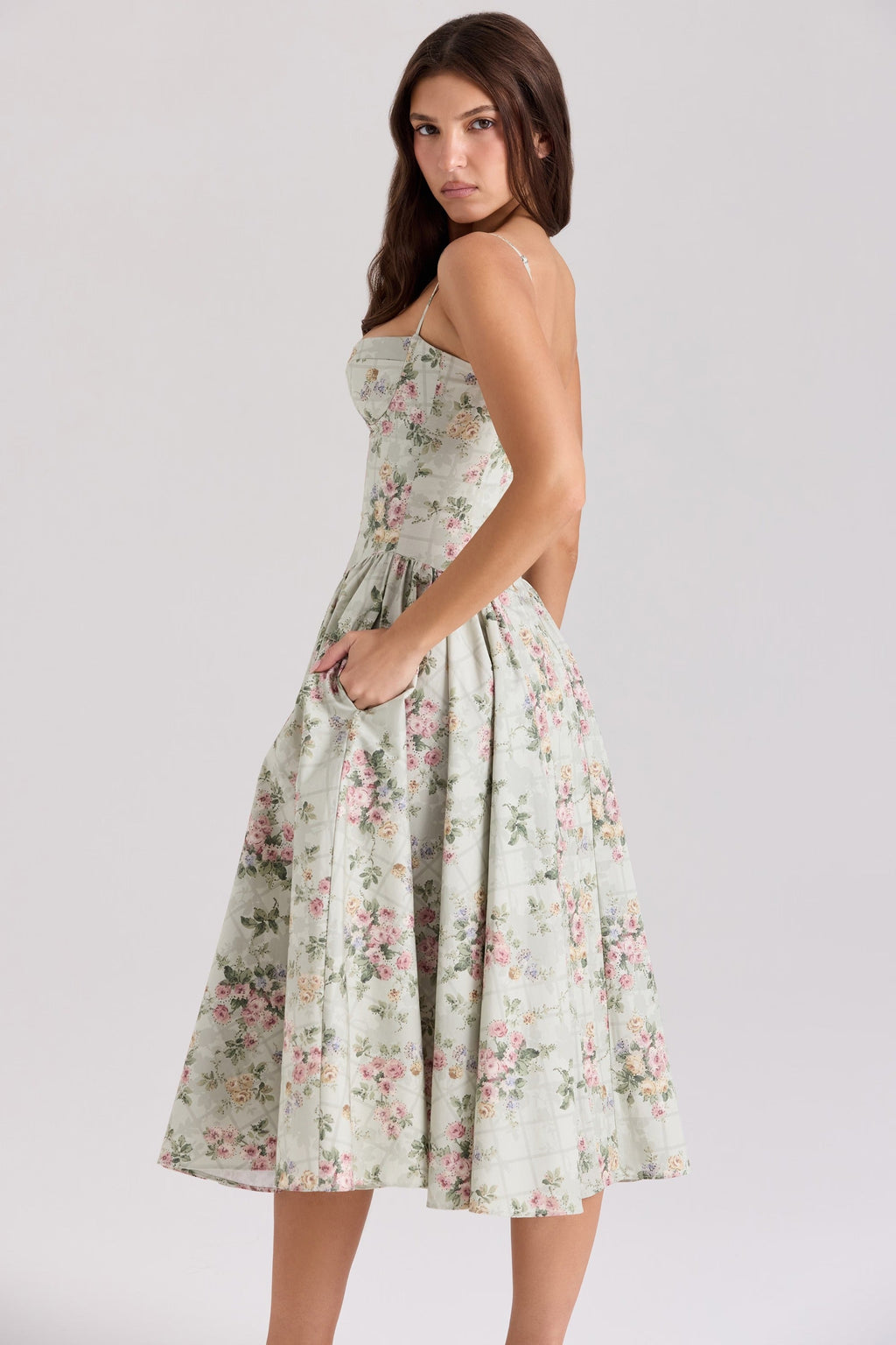 Vestido Midi Gathered Samaria - offer
