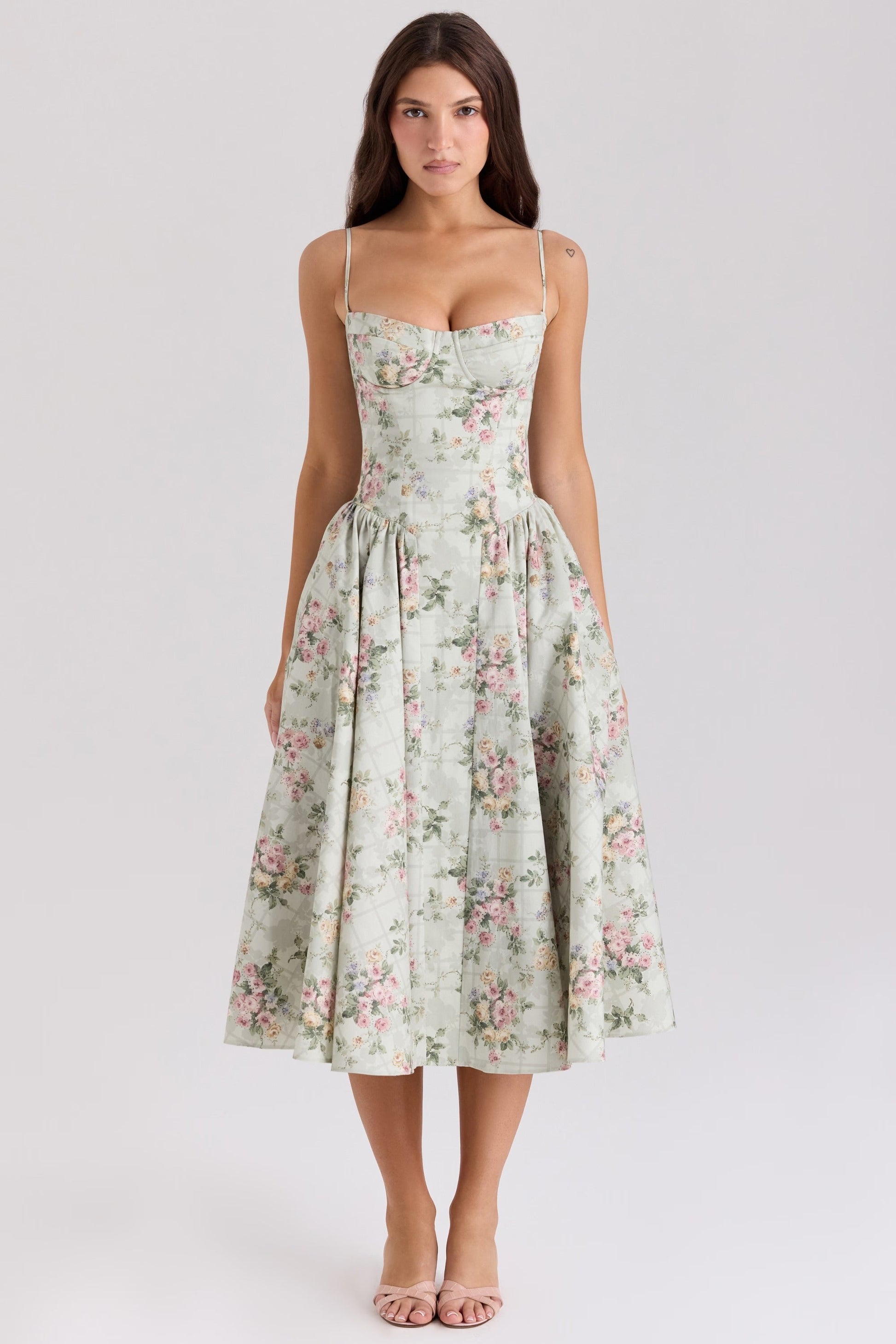 Vestido Midi Gathered Samaria