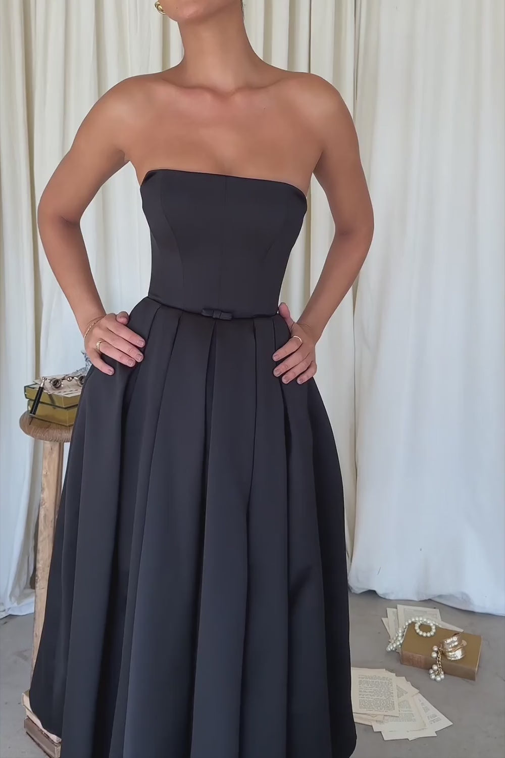 Vestido Noir Contessa